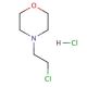 4-(2-Chloroethyl)morpholine hydrochloride (CAS 3647-69-6) - chemical structure image