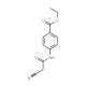 4-(2-Cyano-acetylamino)-benzoic acid ethyl ester (CAS 15029-53-5) - chemical structure image