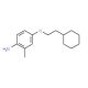 4-(2-Cyclohexylethoxy)-2-methylaniline - chemical structure image