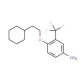 4-(2-Cyclohexylethoxy)-3-(trifluoromethyl)aniline - chemical structure image