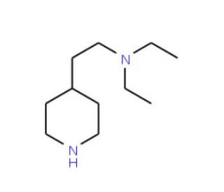 4-(2-Diethylaminoethyl)piperidine - chemical structure image