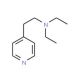 4-(2-Diethylaminoethyl)pyridine - chemical structure image