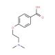 4-(2-Dimethylamino-ethoxy)-benzoic acid - chemical structure image