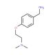4-[2-(Dimethylamino)ethoxy]benzylamine (CAS 20059-73-8) - chemical structure image