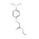 4-(2-Ethoxy-2-oxoethoxy)benzeneboronic acid (CAS 282116-97-6) - chemical structure image