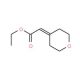 4-(2-Ethoxycarbonylmethylene)tetrahydropyran (CAS 130312-00-4) - chemical structure image