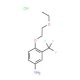 4-(2-Ethoxyethoxy)-3-(trifluoromethyl)aniline hydrochloride - chemical structure image