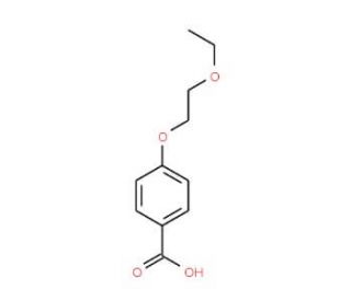 4-(2-Ethoxyethoxy)benzoic acid (CAS 40782-64-7) - chemical structure image
