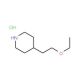 4-(2-Ethoxyethyl)piperidine hydrochloride - chemical structure image