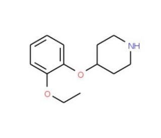 4-(2-Ethoxyphenoxy)piperidine (CAS 420137-19-5) - chemical structure image