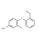 4-(2-Ethylphenoxy)-3-methylaniline - chemical structure image