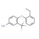 4-(2-Ethylphenoxy)-3-(trifluoromethyl)aniline - chemical structure image