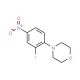 4-(2-Fluoro-4-nitrophenyl)morpholine (CAS 2689-39-6) - chemical structure image