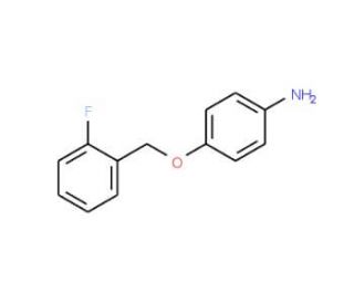 4-(2-Fluoro-benzyloxy)-phenylamine - chemical structure image