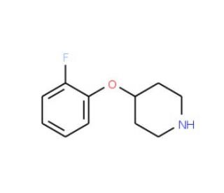 4-(2-Fluoro-phenoxy)-piperidine (CAS 3623-02-7) - chemical structure image