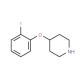 4-(2-Fluoro-phenoxy)-piperidine (CAS 3623-02-7) - chemical structure image