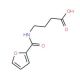4-(2-furoylamino)butanoic acid (CAS ) - chemical structure image