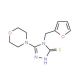 4-(2-furylmethyl)-5-morpholin-4-yl-4H-1,2,4-triazole-3-thiol - chemical structure image