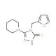 4-(2-furylmethyl)-5-piperidin-1-yl-4H-1,2,4-triazole-3-thiol - chemical structure image
