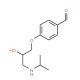 4-[2-Hydroxy-3-[(1-methylethyl)amino]propoxy]benzaldehyde (CAS 29122-74-5) - chemical structure image