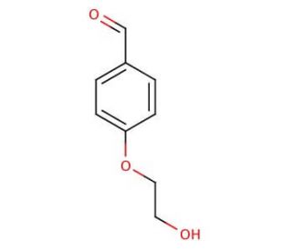 4-(2-Hydroxy-ethoxy)-benzaldehyde (CAS 22042-73-5) - chemical structure image