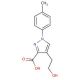 4-(2-hydroxyethyl)-1-(4-methylphenyl)-1H-pyrazole-3-carboxylic acid - chemical structure image