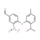 4-(2-Isopropyl-5-methyl-phenoxy)-3-nitro-benzaldehyde - chemical structure image