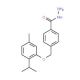 4-(2-Isopropyl-5-methyl-phenoxymethyl)-benzoic acid hydrazide - chemical structure image