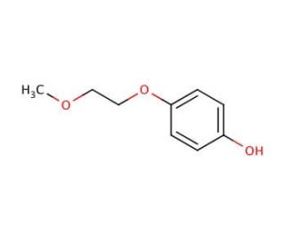 4-(2-Methoxy-ethoxy)-phenol (CAS 51980-60-0) - chemical structure image