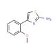 4-(2-Methoxy-phenyl)-thiazol-2-ylamine (CAS 93209-95-1) - chemical structure image
