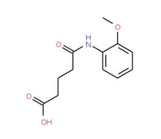 4-(2-Methoxy-phenylcarbamoyl)-butyric acid (CAS 401629-34-3) - chemical structure image