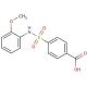 4-(2-Methoxy-phenylsulfamoyl)-benzoic acid - chemical structure image