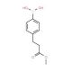 4-(2-Methoxycarbonylethyl)benzeneboronic acid (CAS 850568-44-4) - chemical structure image