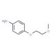 4-(2-methoxyethoxy)aniline (CAS 33311-29-4) - chemical structure image