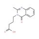 4-(2-methyl-4-oxo-3,4-dihydroquinazolin-3-yl)butanoic acid - chemical structure image