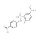 4-(2-Methyl-5-nitro-benzenesulfonylamino)-benzoic acid - chemical structure image