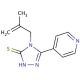4-(2-Methyl-allyl)-5-pyridin-4-yl-4H-[1,2,4]triazole-3-thiol - chemical structure image
