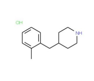 4-(2-Methyl-benzyl)-piperidine hydrochloride (CAS 782504-67-0) - chemical structure image
