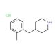 4-(2-Methyl-benzyl)-piperidine hydrochloride (CAS 782504-67-0) - chemical structure image