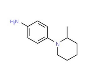 4-(2-Methyl-piperidin-1-yl)-phenylamine - chemical structure image