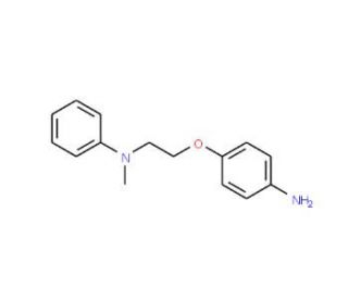 4-[2-(Methylanilino)ethoxy]aniline - chemical structure image