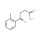 4-(2-Methylphenyl)-4-oxobutyric acid (CAS 6939-36-2) - chemical structure image