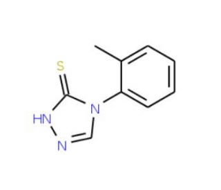 4-(2-methylphenyl)-4H-1,2,4-triazole-3-thiol (CAS 36017-19-3) - chemical structure image