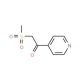 4-(2-Methylsulphonylacetyl)pyridine (CAS 27302-94-9) - chemical structure image