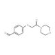 4-(2-Morpholin-4-yl-2-oxo-ethoxy)-benzaldehyde (CAS 30817-36-8) - chemical structure image