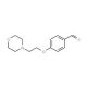 4-[2-(Morpholin-4-yl)ethoxy]benzaldehyde (CAS 82625-45-4) - chemical structure image