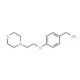 {4-[2-(Morpholin-4-yl)ethoxy]phenyl}methanol (CAS 852180-76-8) - chemical structure image