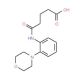 4-(2-Morpholin-4-yl-phenylcarbamoyl)-butyric acid (CAS 436088-59-4) - chemical structure image