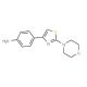 4-(2-Morpholin-4-yl-thiazol-4-yl)-phenylamine - chemical structure image
