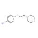 4-(2-Morpholin-4-ylethoxy)aniline (CAS 52481-41-1) - chemical structure image